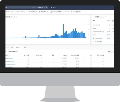 コンテンツエクスプローラーの操作画面